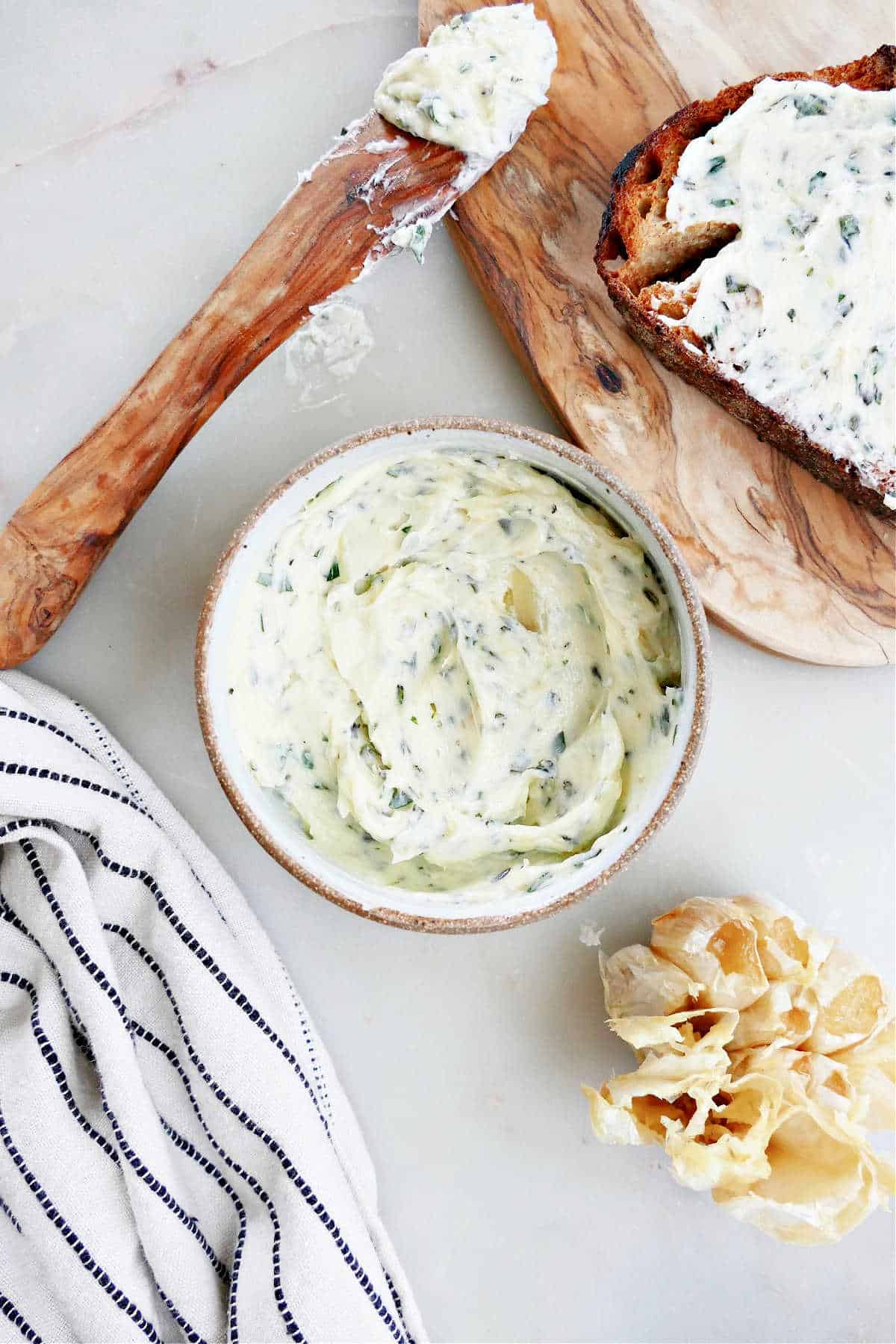 Roasted Garlic Butter